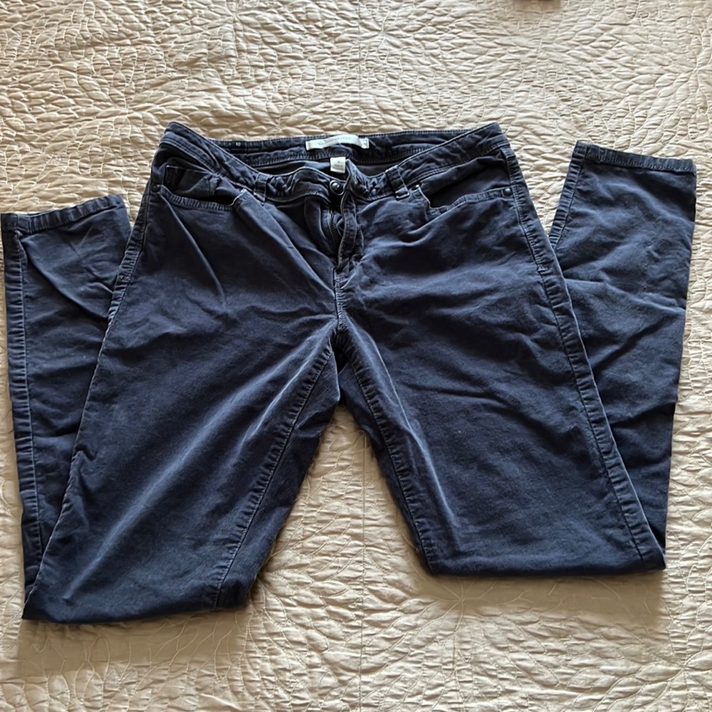 Grey corduroy pants